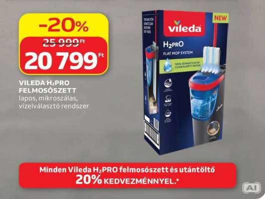 VILEDA H₂PRO FELMOSÓSZETT