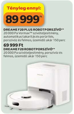 DREAME F20 PLUS ROBOTPORSZÍVÓ
