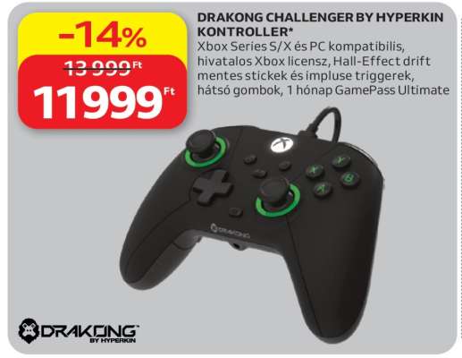 DRAKONG CHALLENGER BY HYPERKIN KONTROLLER