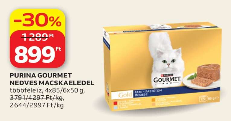 PURINA GOURMET NEDVES MACSKAELEDEL