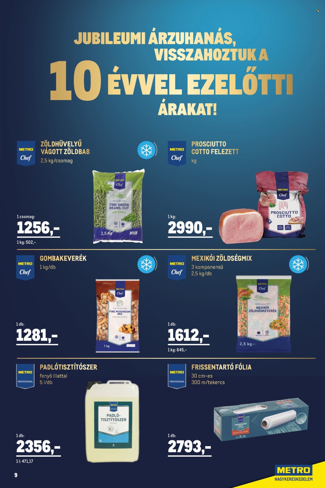 Metro akciós újságok - 2026.10.01 - 2026.10.31. Oldal 9