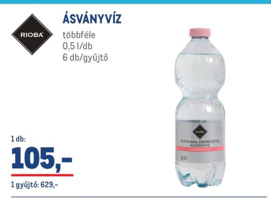 RIoba ÁSVÁNYVÍZ