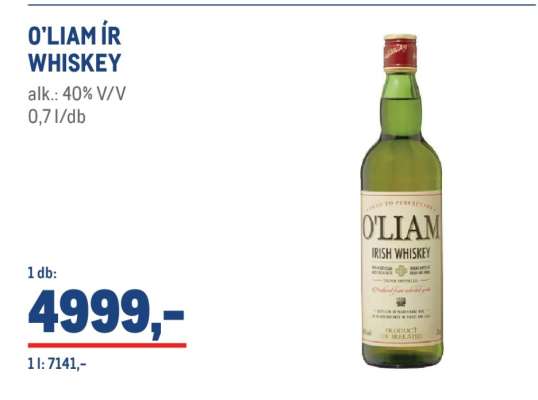 O'LIAM ÍR WHISKEY