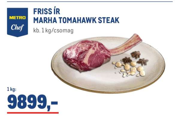 FRISS ÍR MARHA TOMAHAWK STEAK