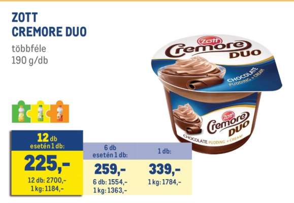 ZOTT CREMORE DUO