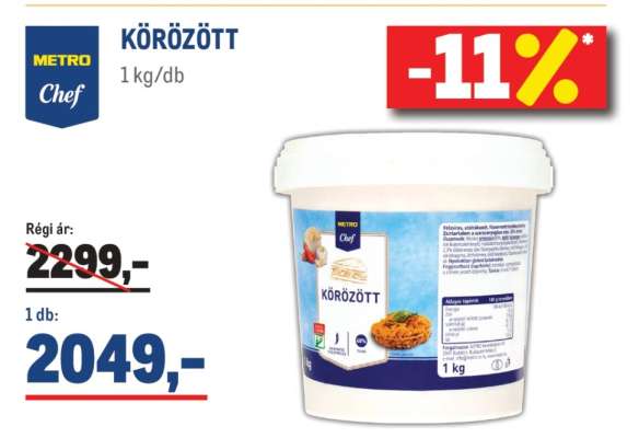METRO Chef KÖRÖZÖTT