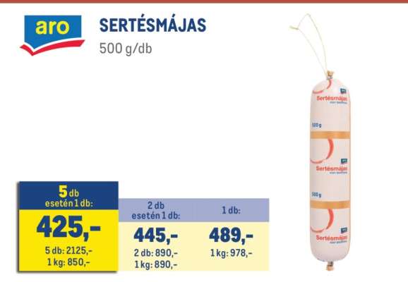 aro SERTÉSMÁJAS