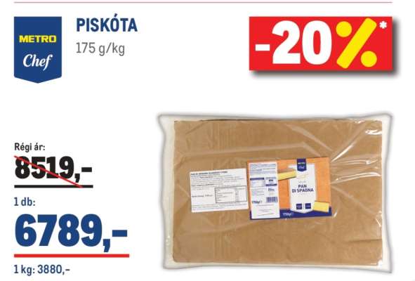 METRO Chef PISKÓTA