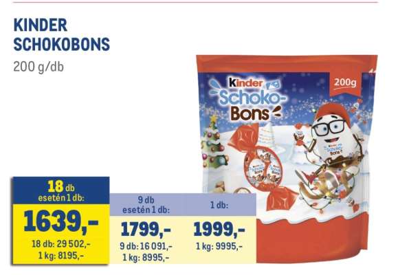 KINDER SCHOKOBONS
