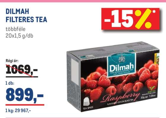 Dilmah filteres tea
