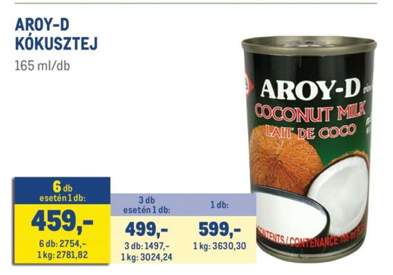 Aroy-D kókusztej