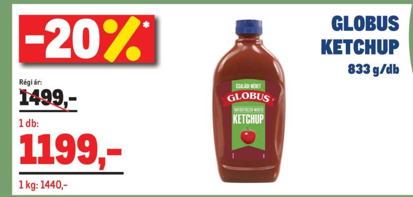 Globus ketchup