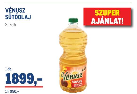 Vénusz Sütőolaj