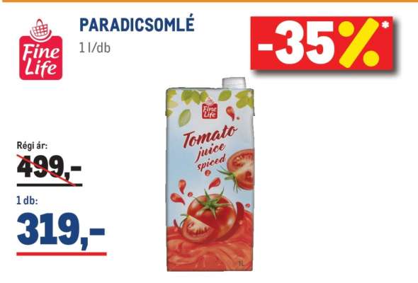 Fine Life PARADICSOMLÉ
