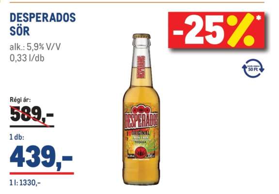 Desperados sör
