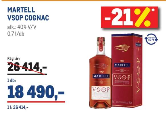 MARTELL VSOP COGNAC
