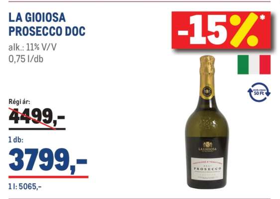 LA GIOIOSA PROSECCO DOC