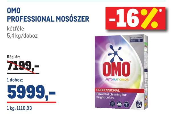 OMO PROFESSIONAL MOSÓSZER