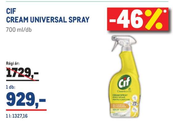 CIF CREAM UNIVERSAL SPRAY