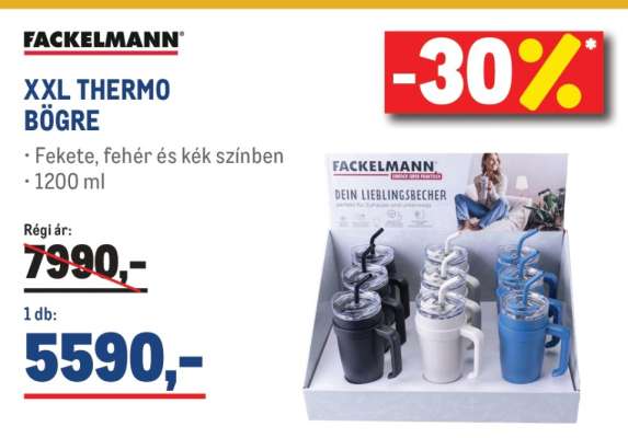 FACKELMANN XXL THERMO BÖGRE