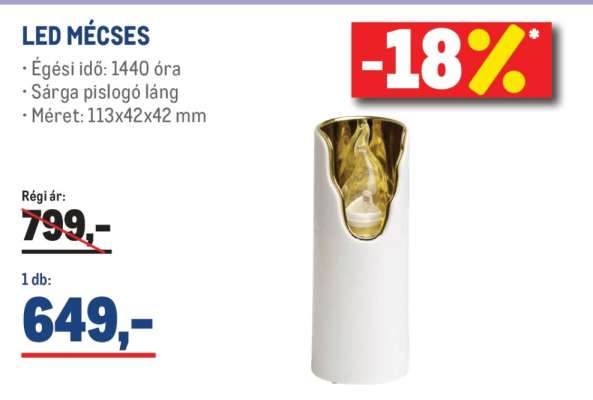 LED-mécses