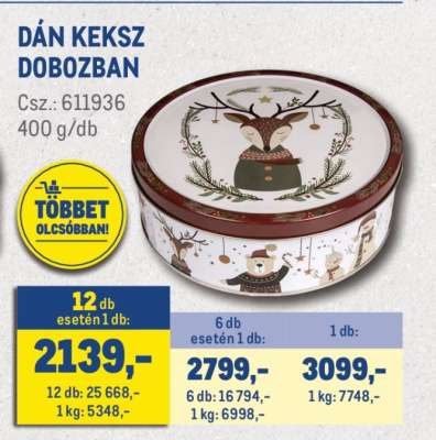 DÁN KEKSZ DOBOZBAN