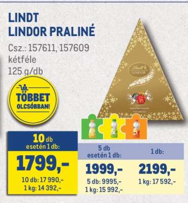 Lindt Lindor praliné