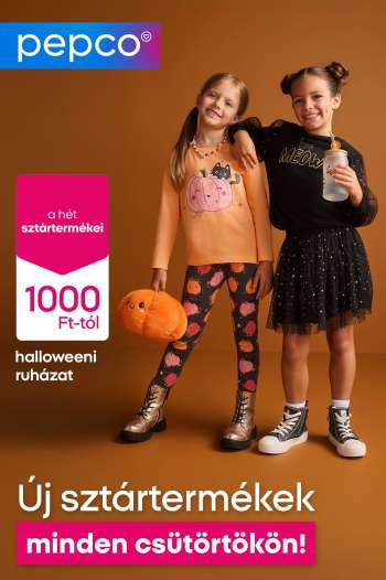 thumbnail - Akciós újság Pepco - Új halloweeni kollekció!