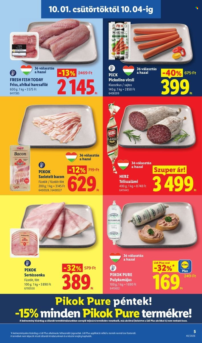 Lidl akciós újságok - 2026.10.01 - 2026.10.07. Oldal 5