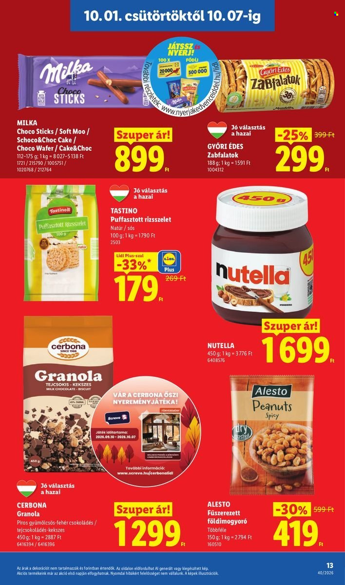 Lidl akciós újságok - 2026.10.01 - 2026.10.07. Oldal 13