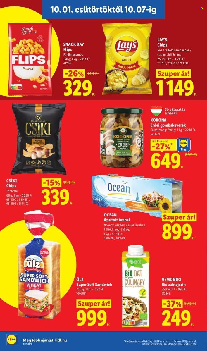 Lidl akciós újságok - 2026.10.01 - 2026.10.07. Oldal 14