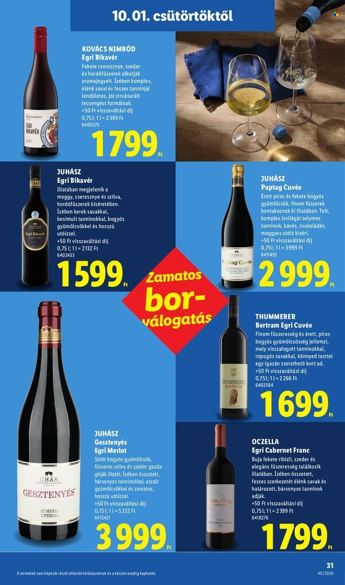 Lidl akciós újságok - 2026.10.01 - 2026.10.07. Oldal 31