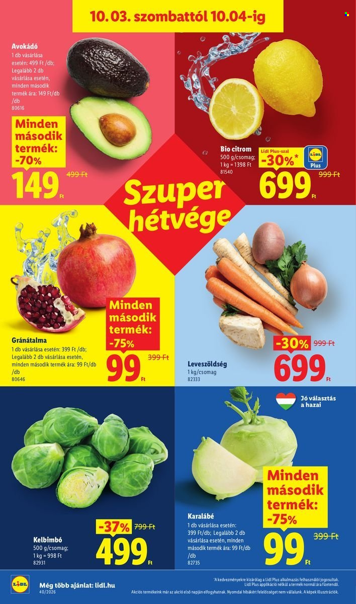 Lidl akciós újságok - 2026.10.01 - 2026.10.07. Oldal 52