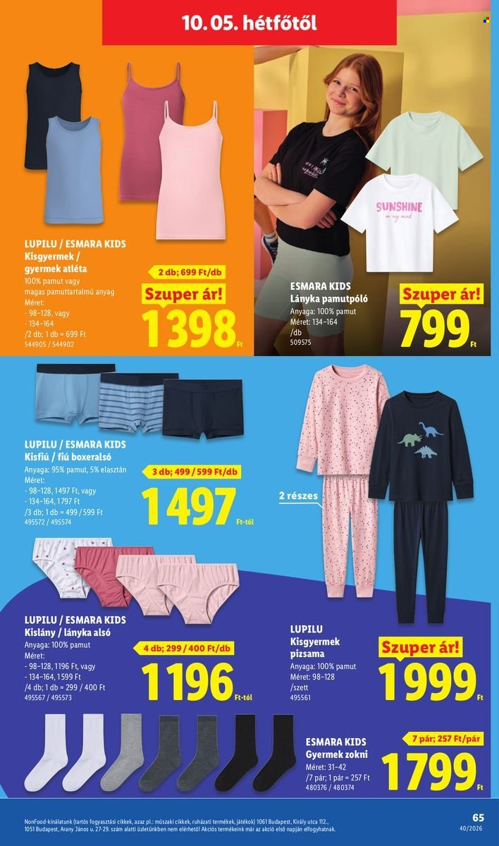 Lidl akciós újságok - 2026.10.01 - 2026.10.07. Oldal 65