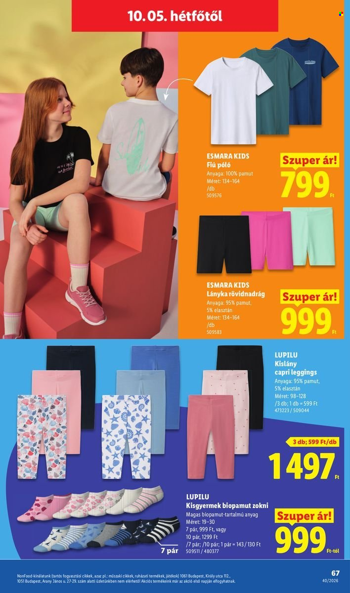 Lidl akciós újságok - 2026.10.01 - 2026.10.07. Oldal 67