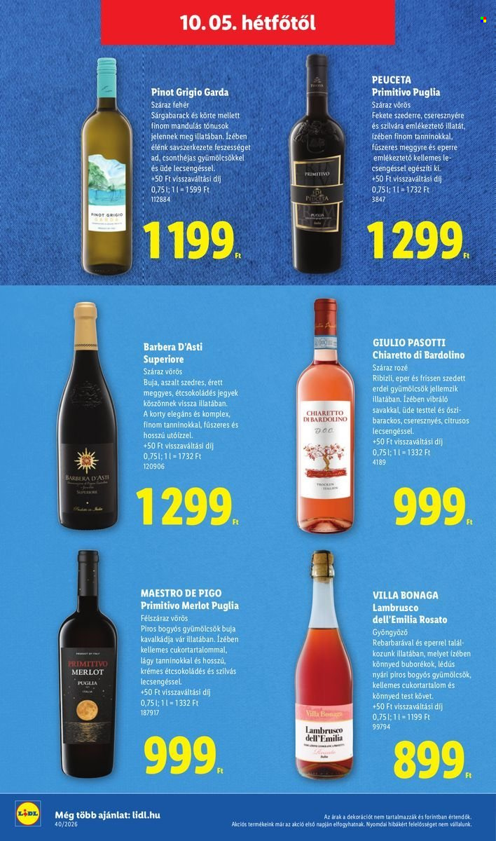 Lidl akciós újságok - 2026.10.01 - 2026.10.07. Oldal 82