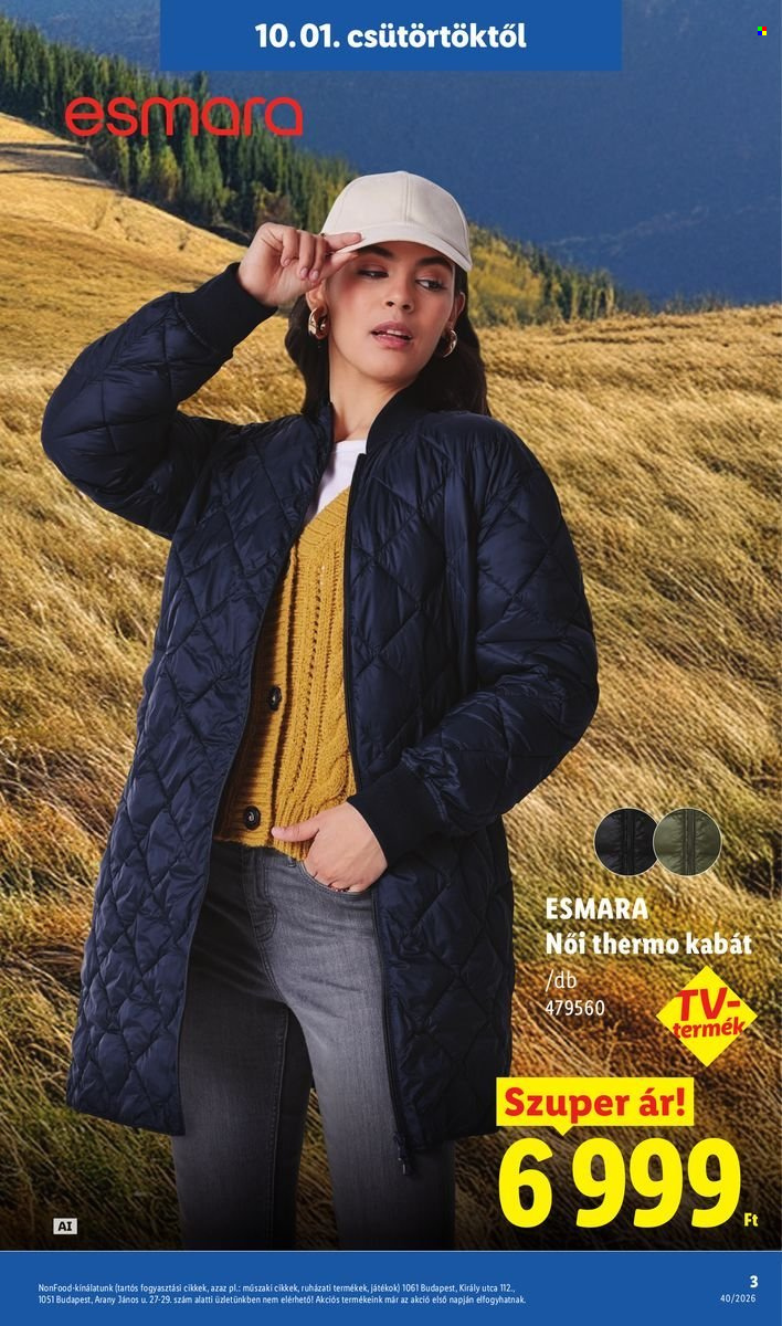 Lidl akciós újságok - 2026.10.01 - 2026.10.07. Oldal 3