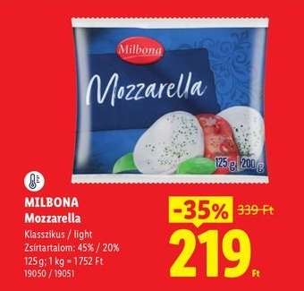 MILBONA Mozzarella