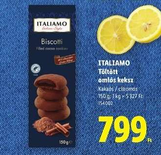 ITALIAMO Töltött omlós keksz
