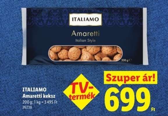 ITALIAMO Amaretti keksz