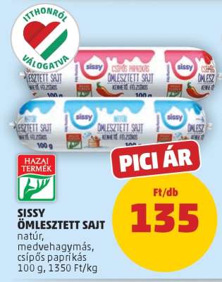 Sissy Ömlesztett Sajt