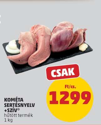 KOMÉTA Sertésnyelv + Szív