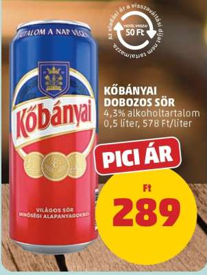 Kőbányai Dobozos Sör