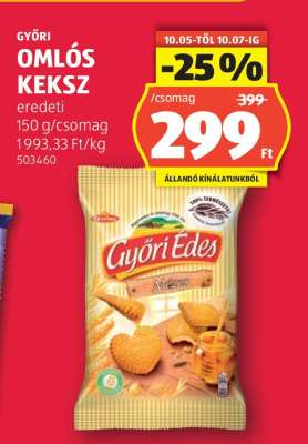 Győri omlós keksz
