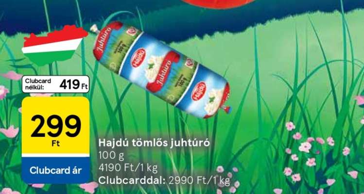 Hajdú tömlős juhtúró