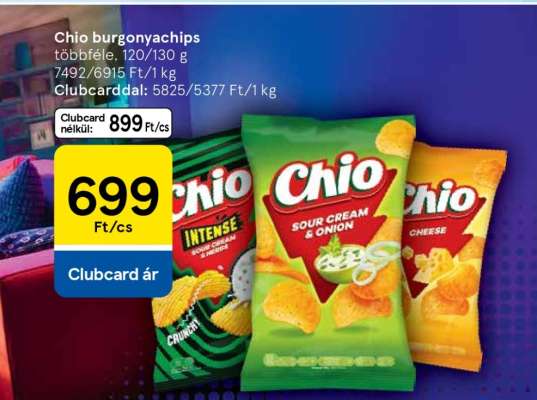 Chio burgonyachips