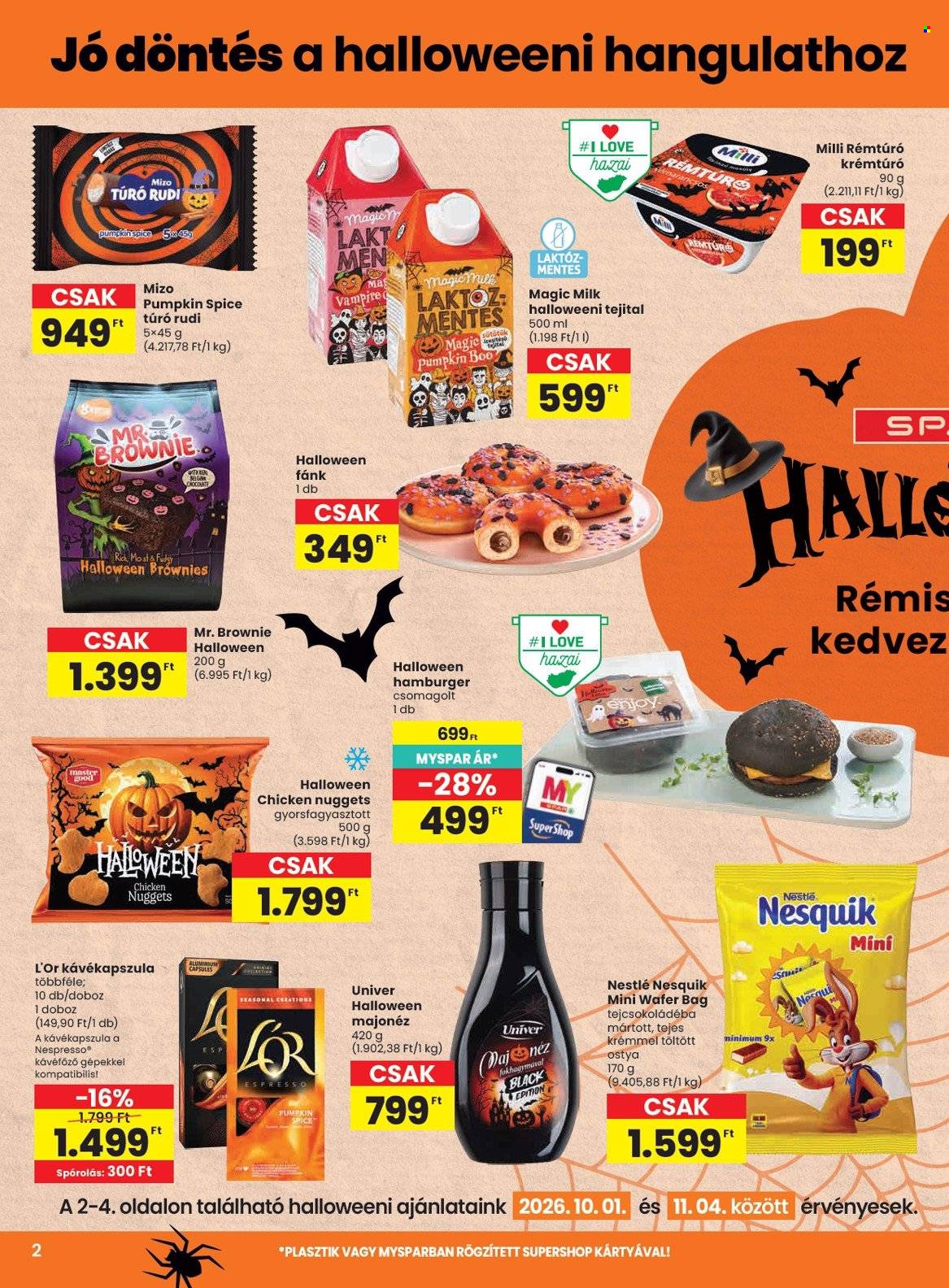 SPAR akciós újságok - 2026.10.01 - 2026.10.07. Oldal 2