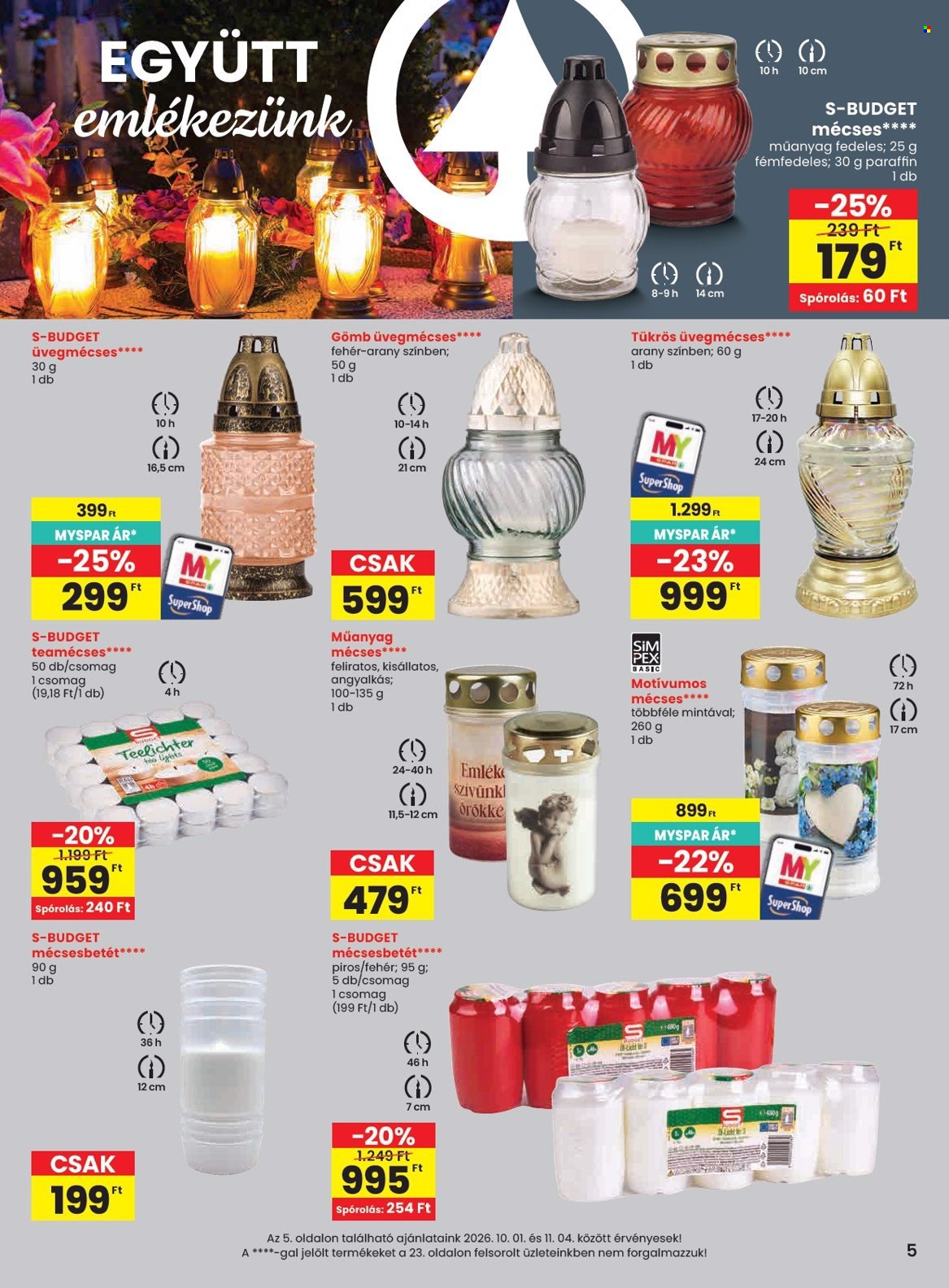SPAR akciós újságok - 2026.10.01 - 2026.10.07. Oldal 5