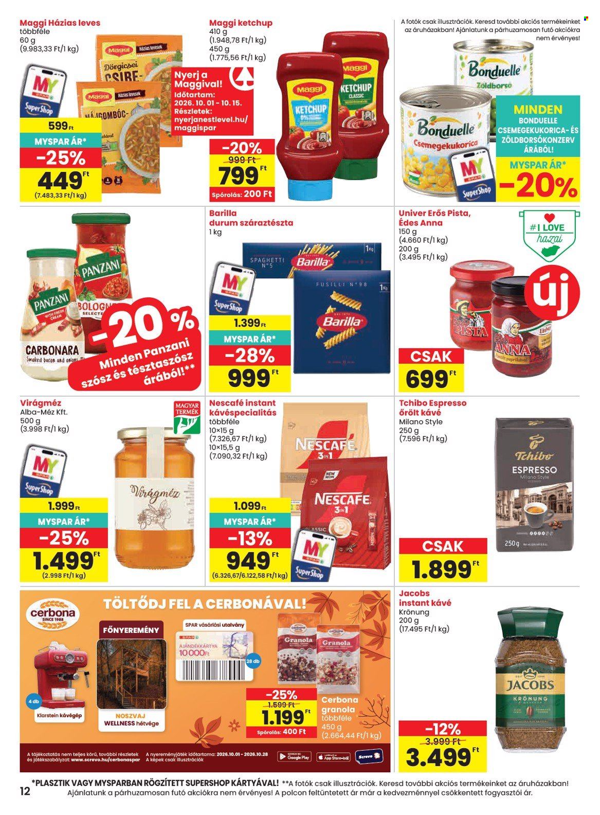 SPAR akciós újságok - 2026.10.01 - 2026.10.07. Oldal 12