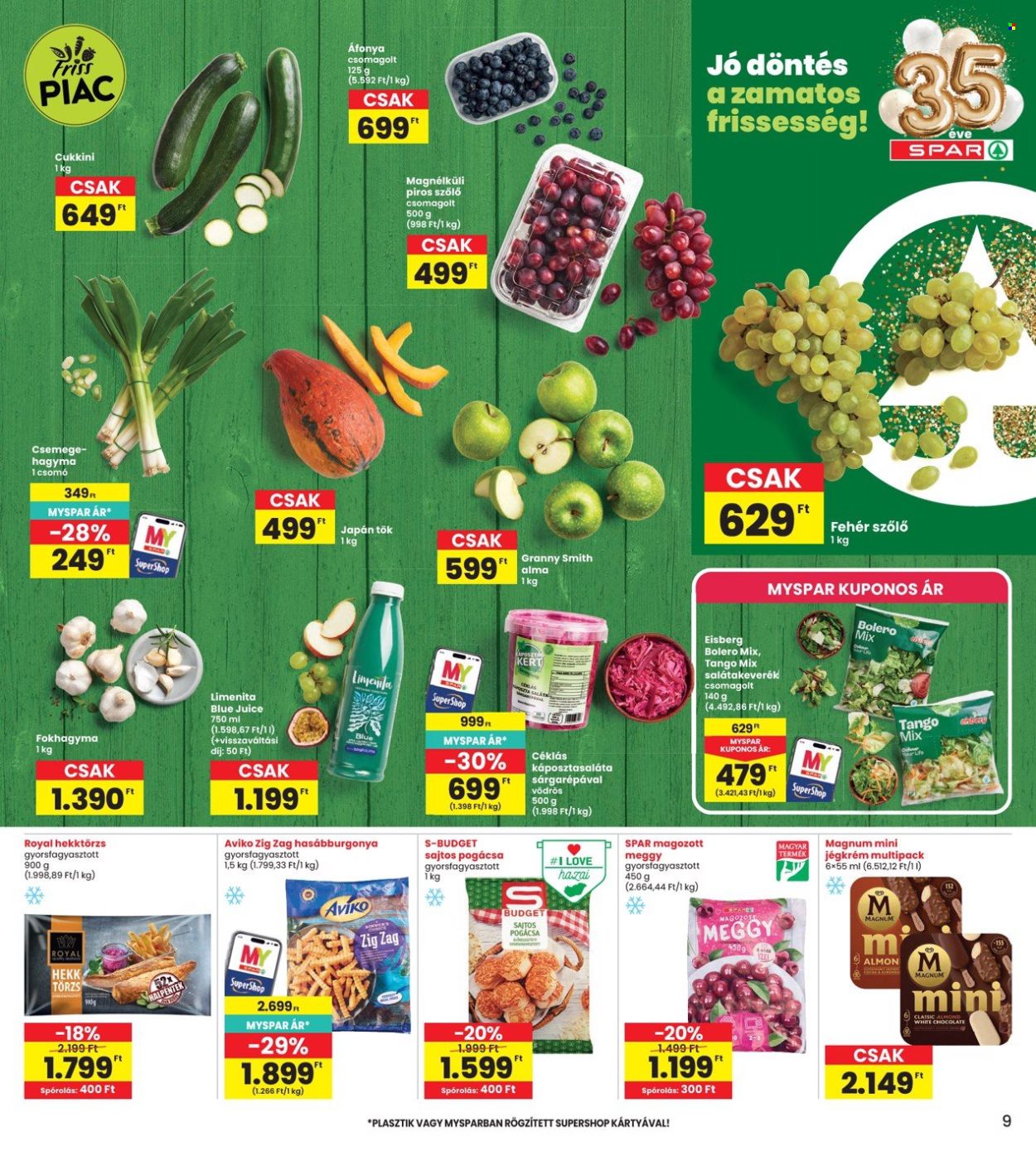 INTERSPAR akciós újságok - 2026.10.01 - 2026.10.07. Oldal 9